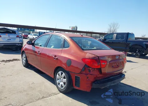 2008 Hyundai Elantra Gls/Se z USA, uszkodzony, nr VIN KMHDU46D78U517075